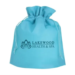 Logo Cinch Gift Bag