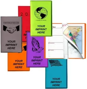 Branded Translucent Vinyl Soft Cover Logo Planner