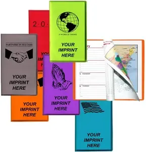 Logo Planner: Translucent Vinyl Soft Cover with 2-Color Weekly Insert