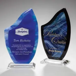 Promo Luminosity Flame Award - Custom Glassized