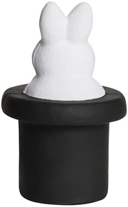 Magic White Rabbit in Top Hat Stress Reliever