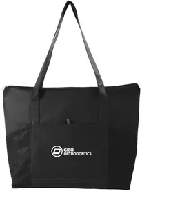 Classic Logo Branded Tote Bag with Keyring Hoop - Eco-Friendly and Portable