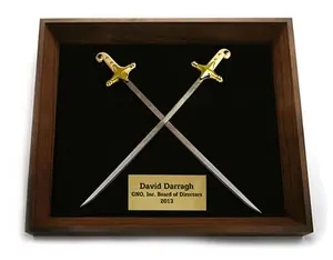 Promotional Marine Swords Shadow Box