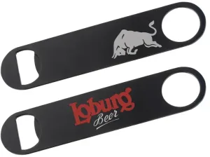 Personalized Matte Black Bottle Opener