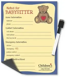Personalized Memo Magnet Dry Erase