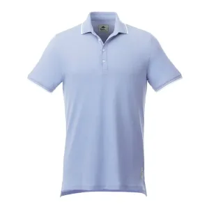Custom Branded Roots73 Limestone Short Sleeve Polo for Men