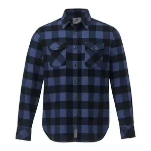 Custom Branded Roots73 Men's Long Sleeve Flannel Shirt