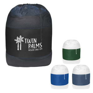 Custom Printed Mesh Laundry Bag