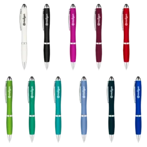 Metallic Curvaceous Ballpoint Stylus