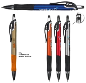 Custom Metallic Gripper Pen