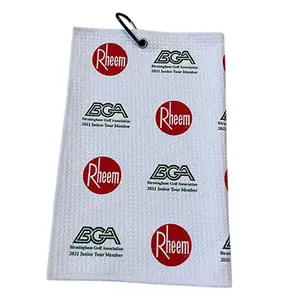 Microfiber Golf Towel With Hook