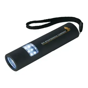 Personalized Mini Grip Magnetic Flashlight - Slim & Bright COB LED
