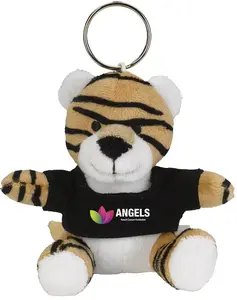 Imprinted Mini Tiger Key Chain