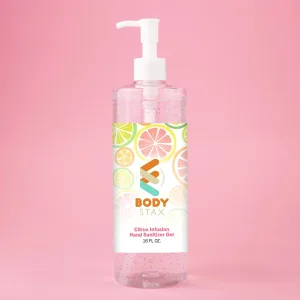Moisturizing Sanitizer with Beads: 16 oz, pump