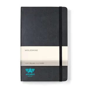 Moleskine® Hard Cover Ruled Large Expanded Notebook