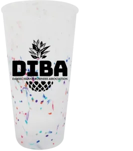 Mood 26 oz. Rainbow Confetti Tumbler