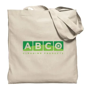 Natural Gusseted Economy Tote Bag