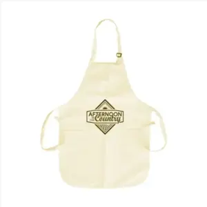 Personalized Natural Pocketed Apron