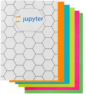 Imprinted Neon Hex Journal