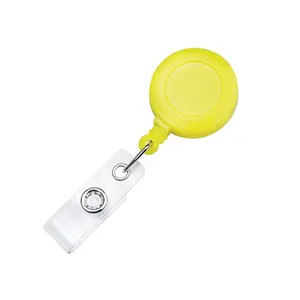 Neon Opaque Plastic Badge Reel