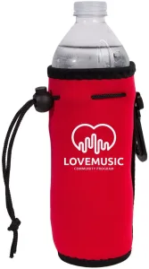 Custom Neoprene Bottle Cooler - Personalized Logo Branded Drink Cooler