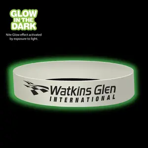 Custom Printed Nite Glow Bracelet (1 side)