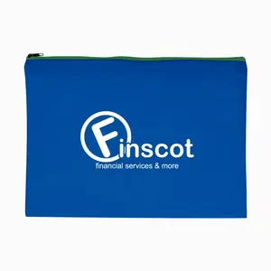 Non-Woven Document Sleeve With Zipper