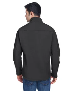 North End Men's Three-Layer Fleece Bonded Soft Shell Technical Jacket