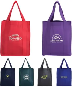 Non-Woven Shopping Tote Bag (Metallic imprint)