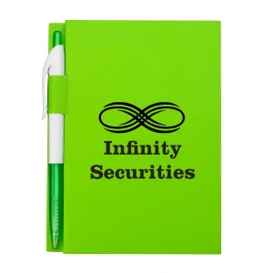 Imprinted Notebook With Pen