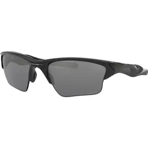 Oakley Half Jacket 2.0 XL Sunglasses: Polished Black/Black Iridium Polarized