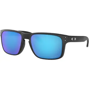 Oakley Holbrook Sunglasses: Matte Black/Prizm Sapphire Polarized