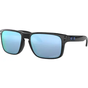 Oakley Holbrook Sunglasses: Polished Black/Prizm Deep Water Polarized