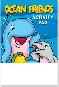 Customized Ocean Friends Activity Pad