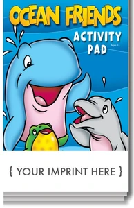 Ocean Friends Children’s Activity Pad - Free Shipping on Fun Pack