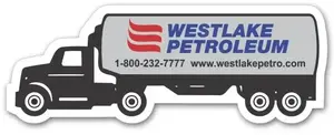 Customized Oil Truck Magnet