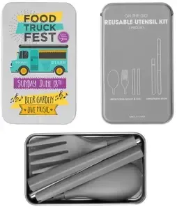 On The Go Reusable Utensil Kit