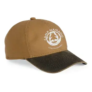 Outdoor Cap HPK100 Canvas Cap with Weathered Cotton Visor