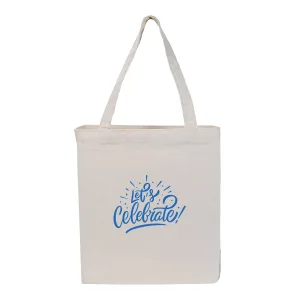 Patriotic Gusseted Cotton Tote Bag