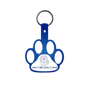 Paw Flexible Key Tag