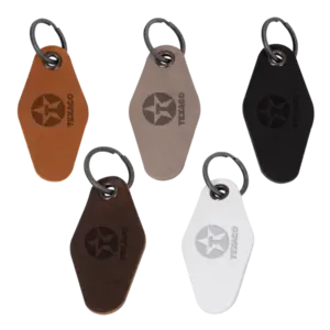 Peninsula Leather Keychain