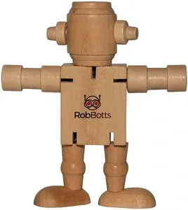 Personalized Mini Wood Robot