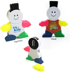 Personalized Smiley Highlighter & Keyboard Cleaner