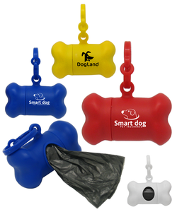 Pet Waste Bag Dispenser in Bone Shape