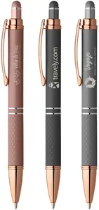 Phoenix Softy Rose Gold Metallic Pen w/ Stylus