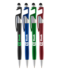 Phone Holder Stylus Twist Pen