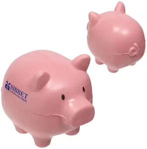 Custom Logo Piggy Bank Squishy