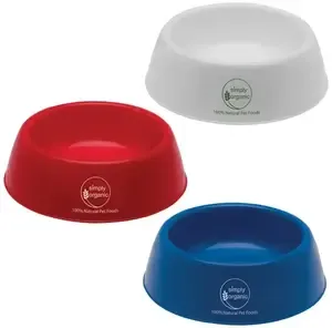 Custom Printed Plastic Pet Bowl