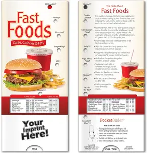 Promotional Pocket Slider - Fast Foods