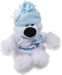 Personalized Polar Bear Plush - 12"